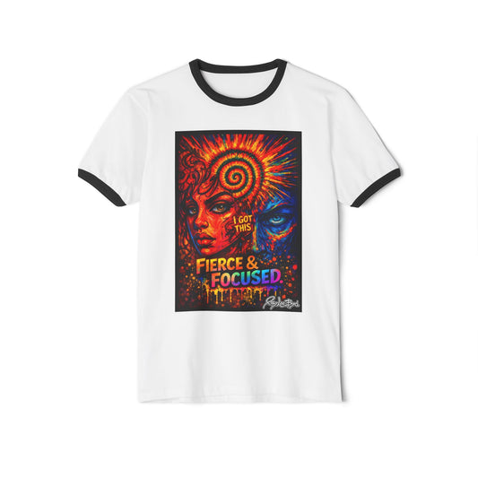 Fierce & Focused Ringer Tee