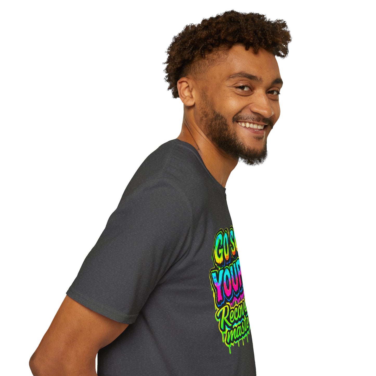 Go Sober Yourself Tee "Recovery Is a Masterpiece"