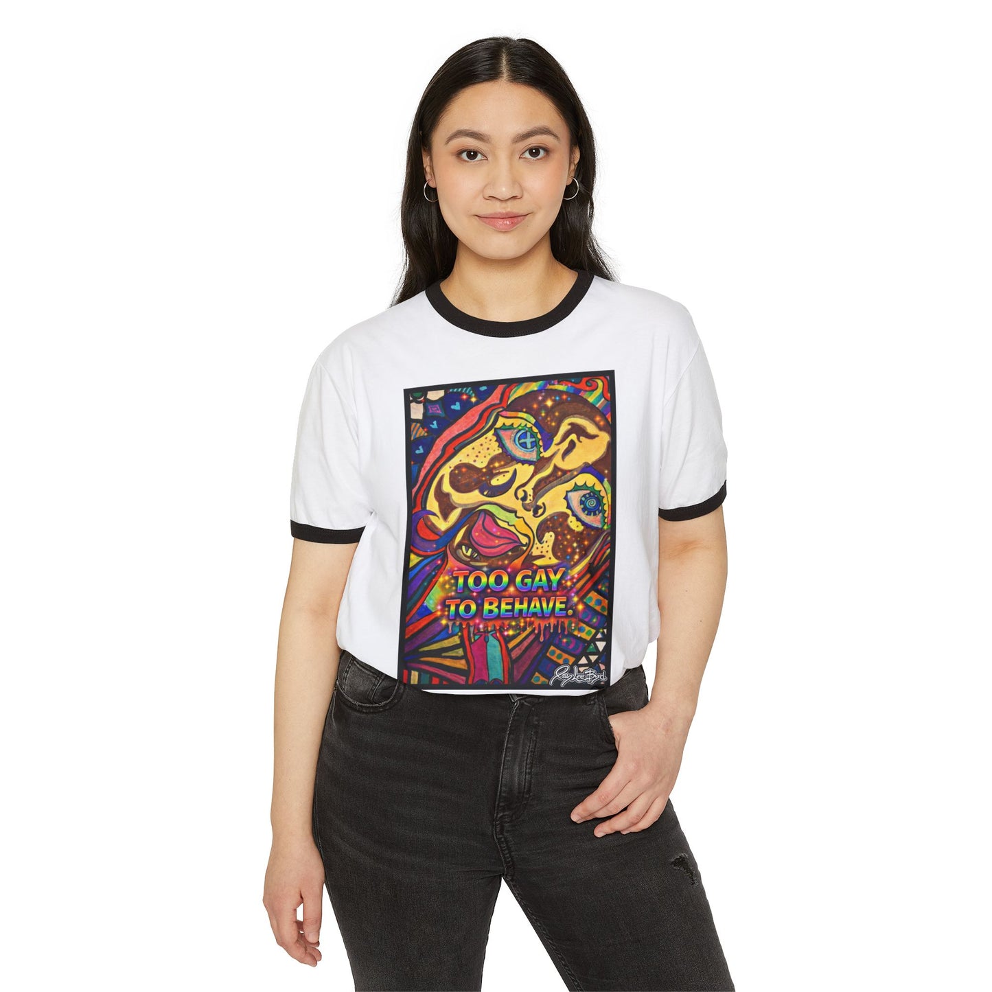 'Too Gay to Behave' Tee