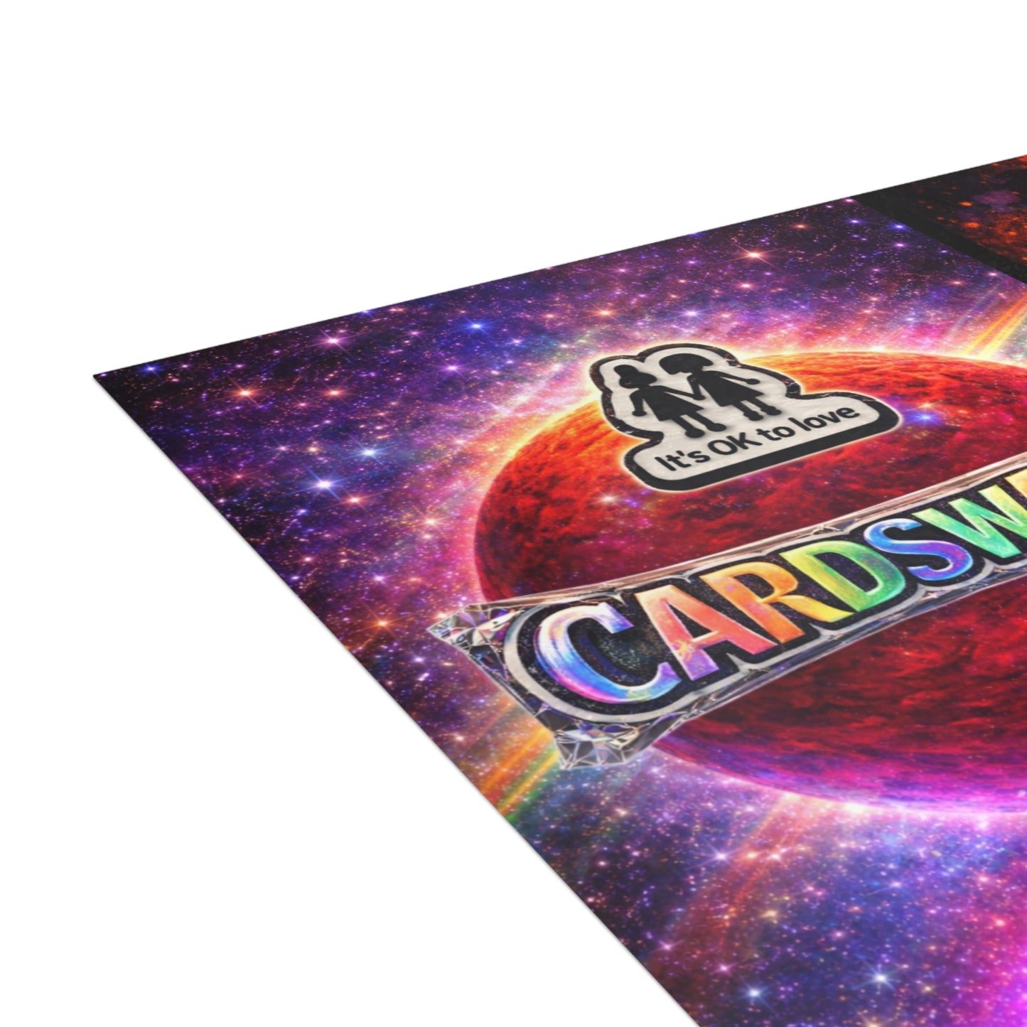Greeting Cards — Rainbow 'Cardsward' & 'If Nothing Changes Nothing Changes' Equality Art Cards (1/10/30/50 pcs)