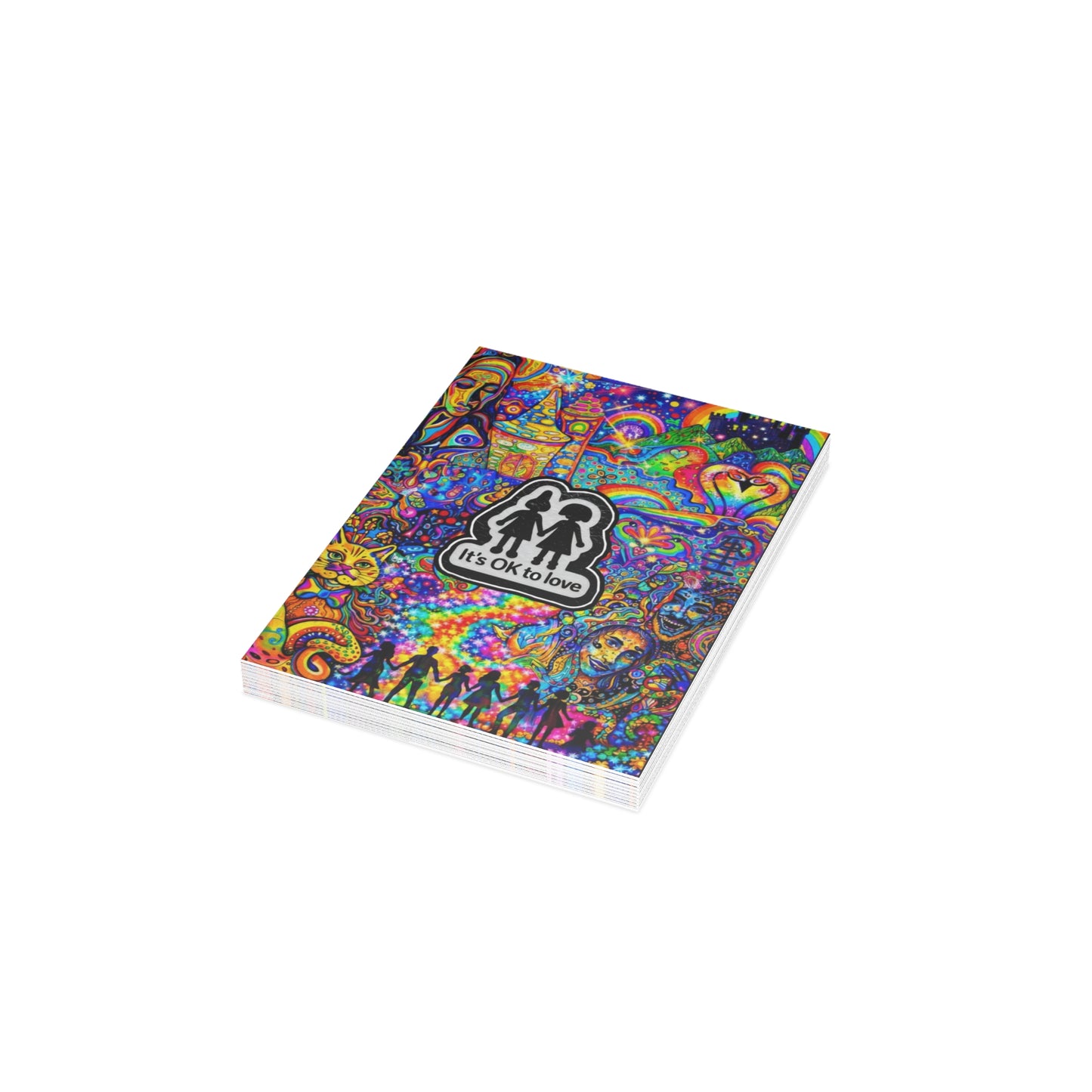 "It's OK to Love and All GOoD" Art Card