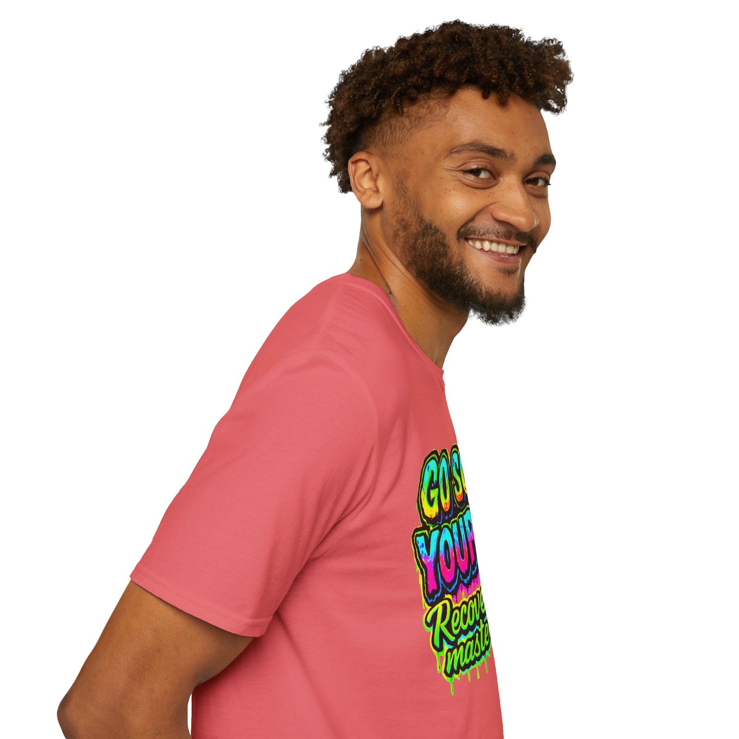Go Sober Yourself Tee "Recovery Is a Masterpiece"