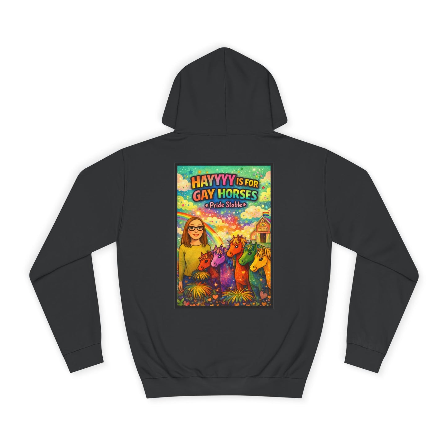 "Hayyyy Is for Gay Horses" Hoodie