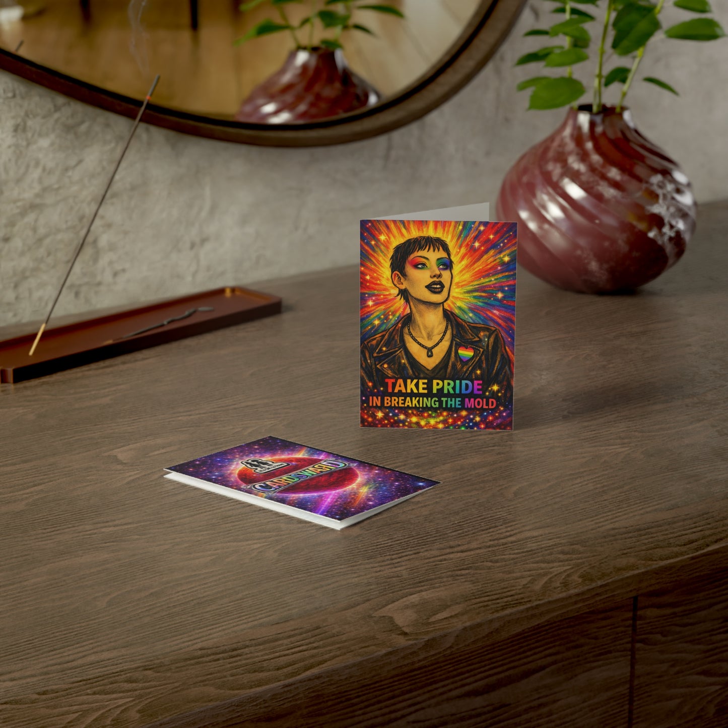 "Take Pride in Breaking the Mold" Art Card