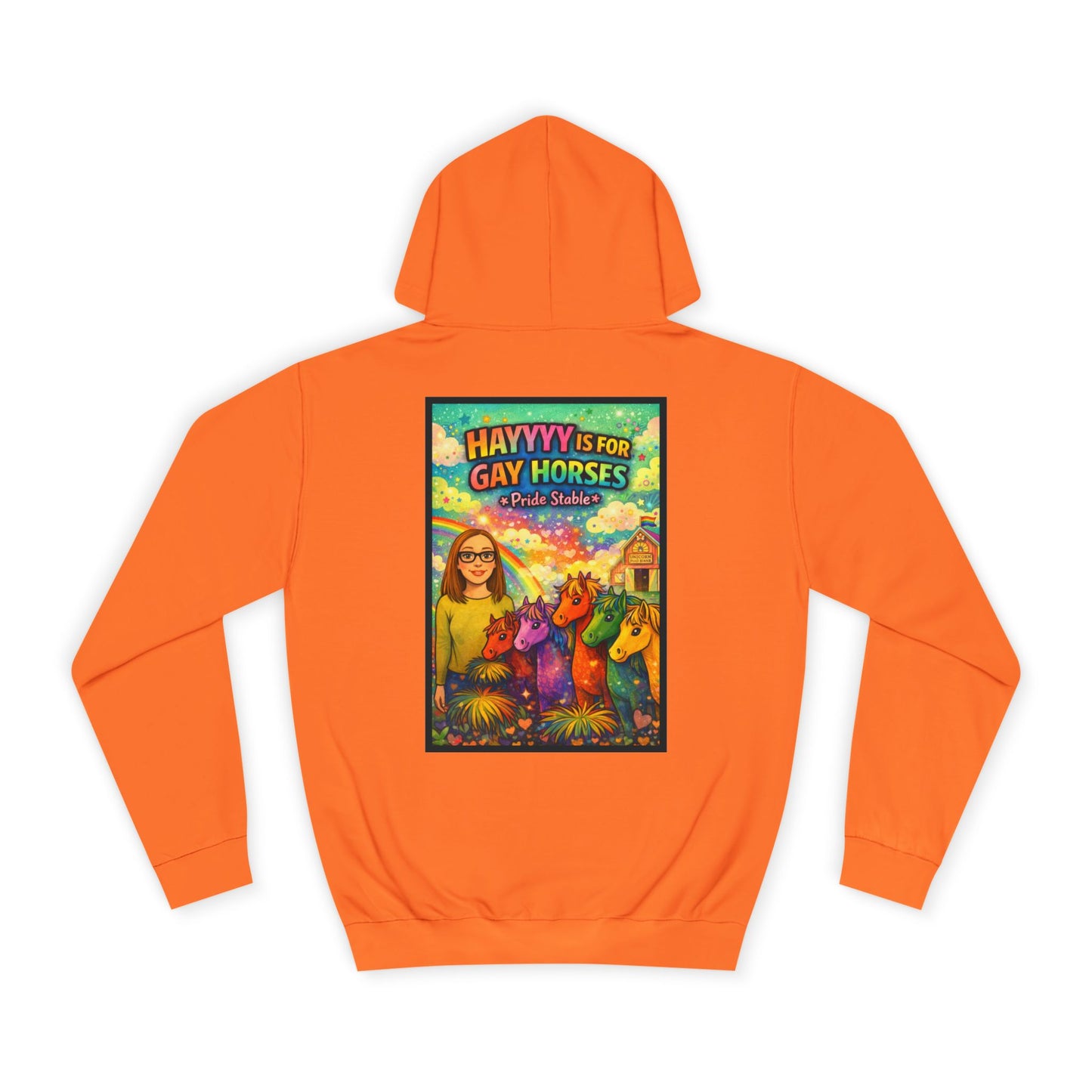 "Hayyyy Is for Gay Horses" Hoodie