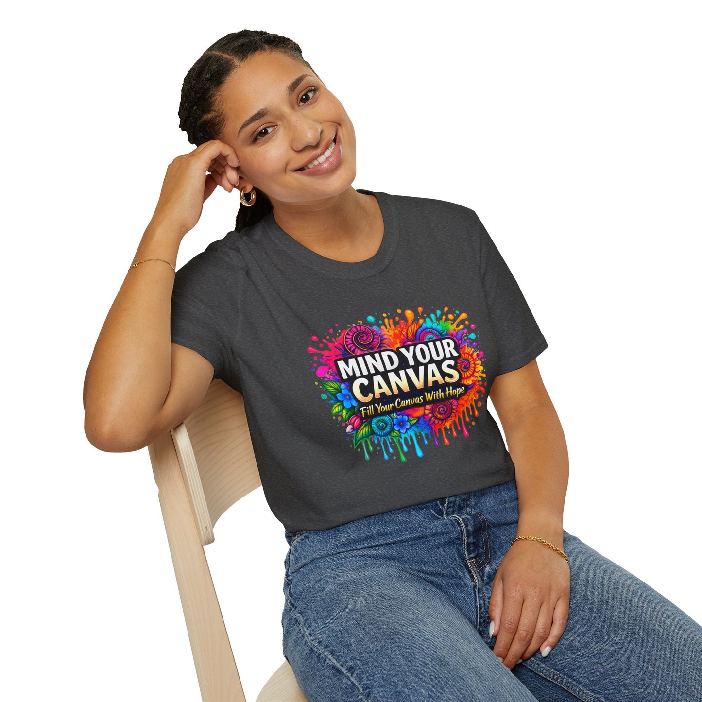 Mind Your Canvas Tee "Fill Your Canvas With Hope"