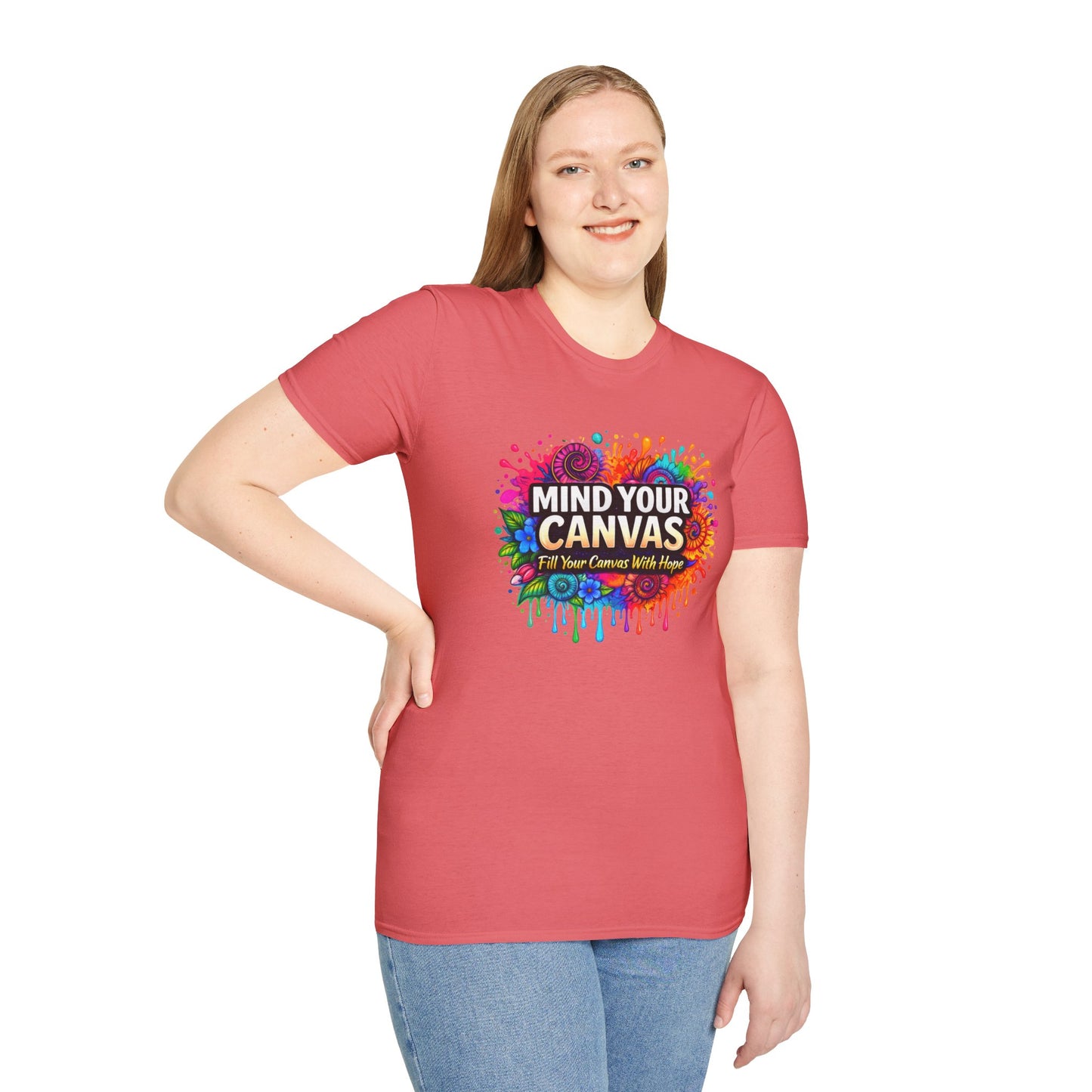 Mind Your Canvas Tee "Fill Your Canvas With Hope"