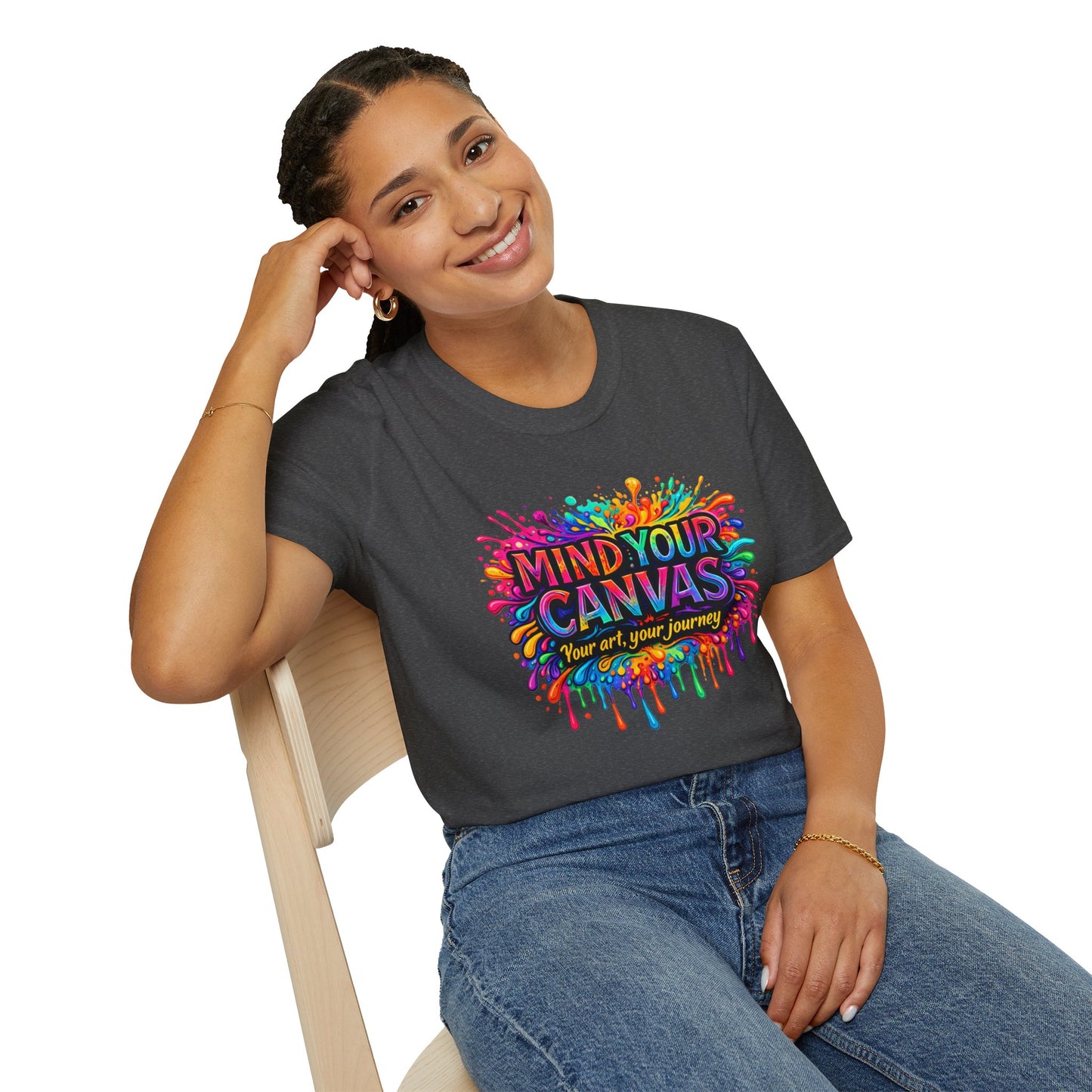 Mind Your Canvas Tee "Your Art, Your Journey"