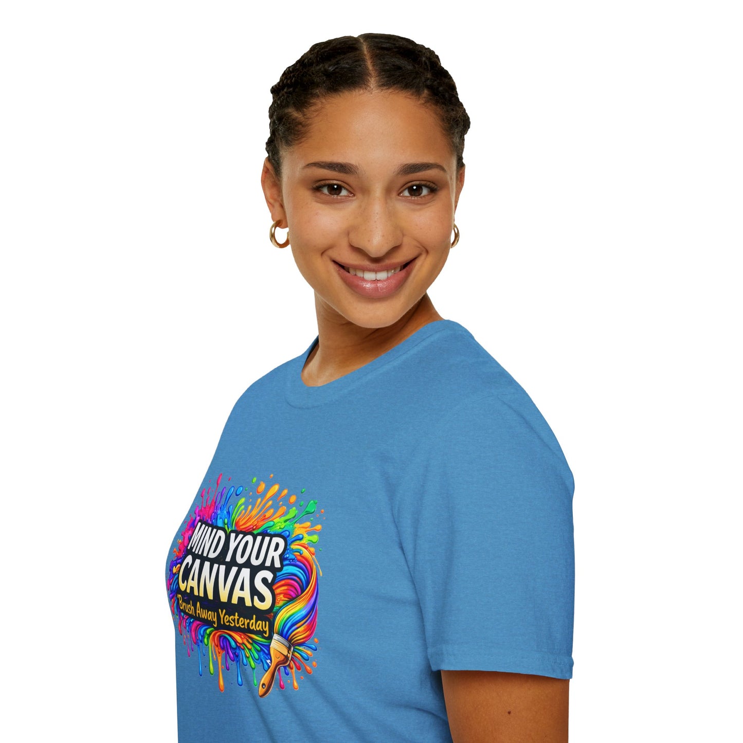 Mind Your Canvas Tee "Brush Away Yesterday"