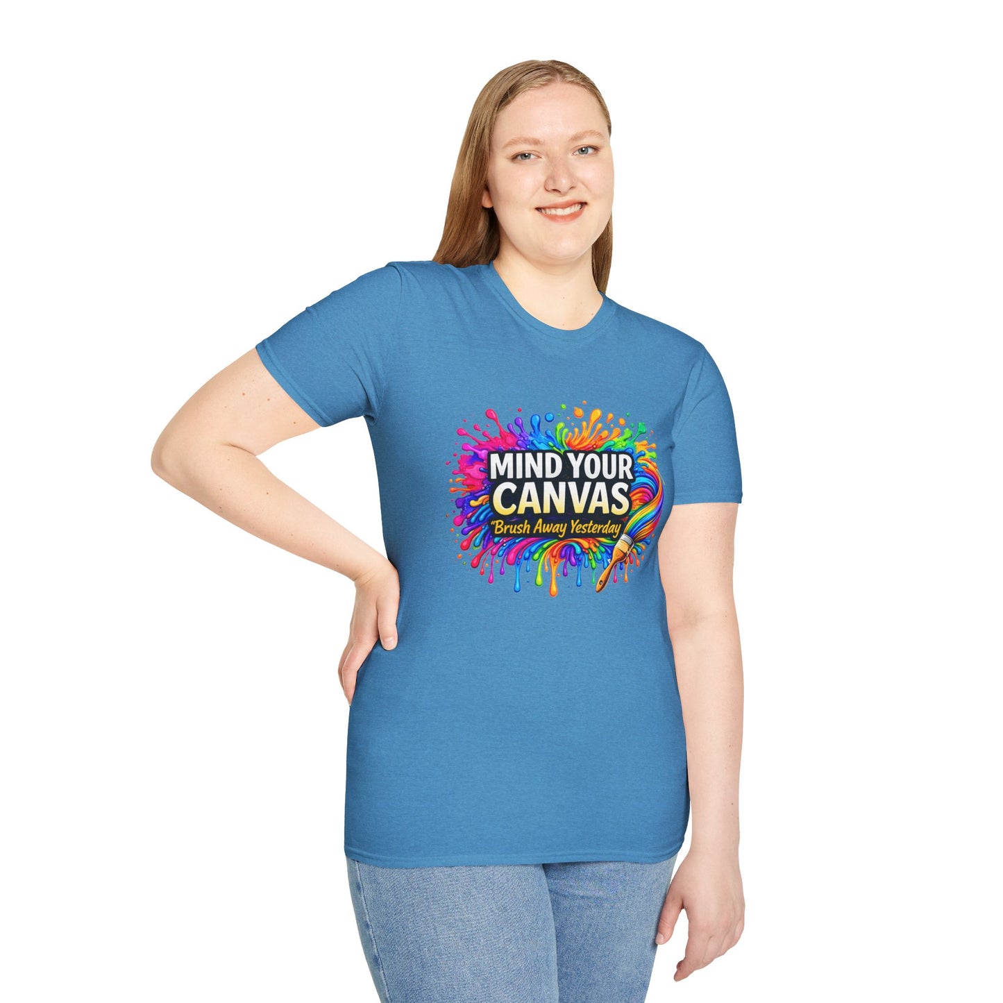 Mind Your Canvas Tee "Brush Away Yesterday"