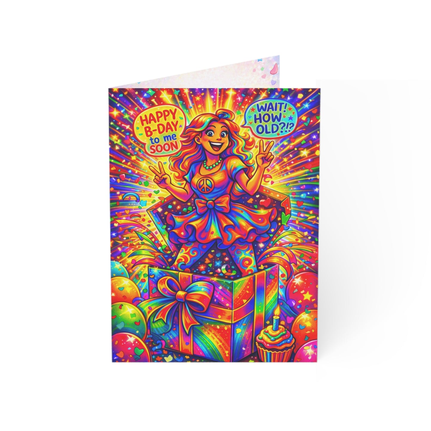 "Happy B-Day... Wait How Old?!" Art Card