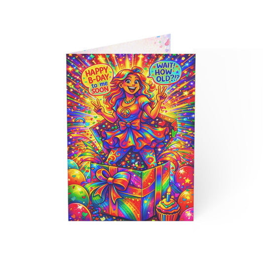 "Happy B-Day... Wait How Old?!" Art Card